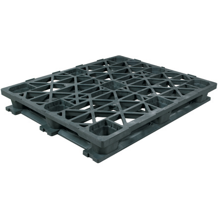 48 x 40 x 5 <span class='fraction'>9/10</span>" Heavy-Duty Plastic Pallet