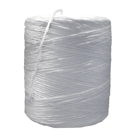 2-Ply, 490 lb, White Polypropylene Tying Twine