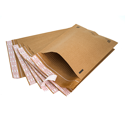 8 <span class='fraction'>7/8</span> x 13 <span class='fraction'>3/4</span>" Ecojacket<span class='rtm'>®</span> Flex - All-Paper Curbside Recyclable Mailers