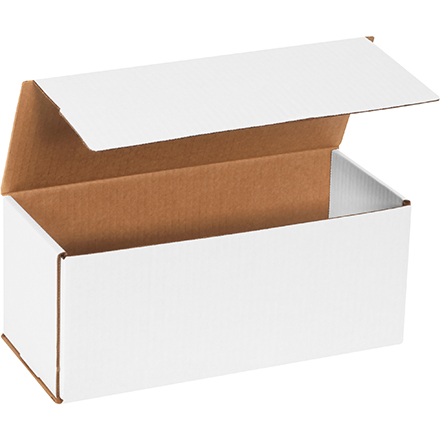 12 x 5 x 5" White Corrugated Mailers